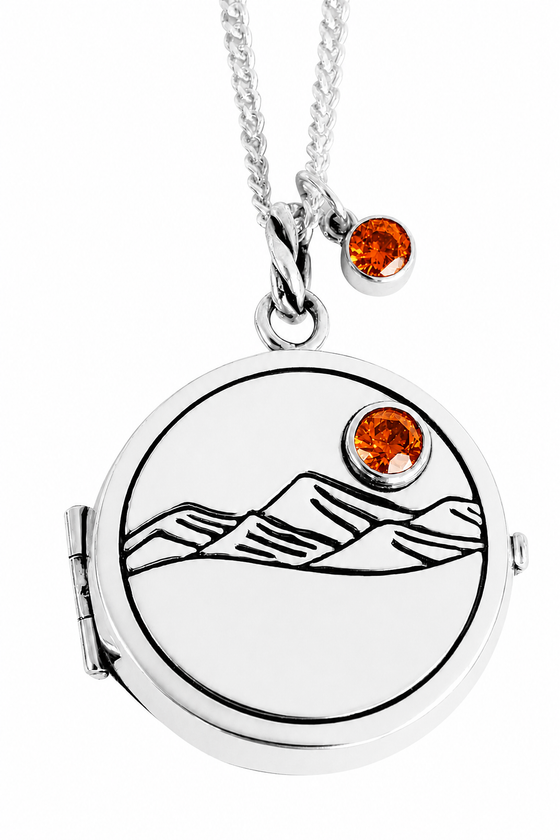 KRISTA I — Medaillon aus 925 Sterling Silber